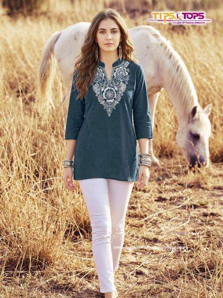 Tips & tops cotton candy vol 2 wholesale kurti set india