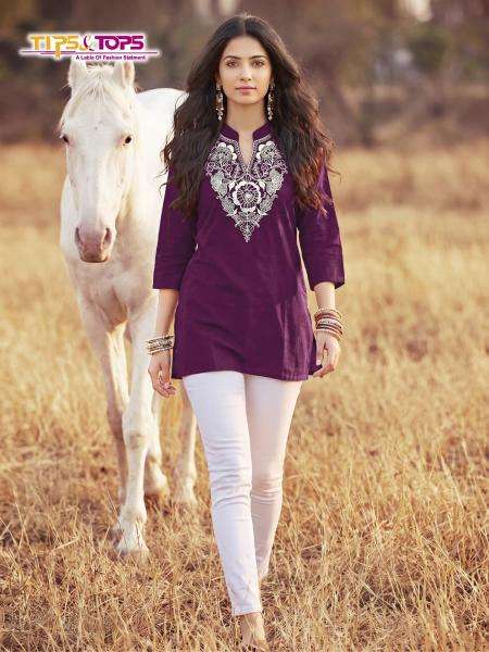 Tips & tops cotton candy vol 2 wholesale kurti set india
