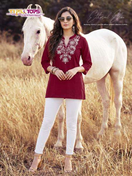 Tips & tops cotton candy vol 2 wholesale kurti set india