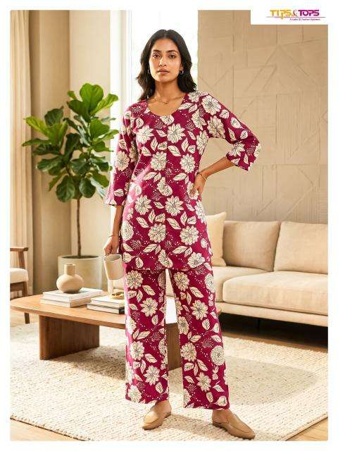 Tips & tops fashion beats vol 16 coord set Designer kurtis in Kolkata