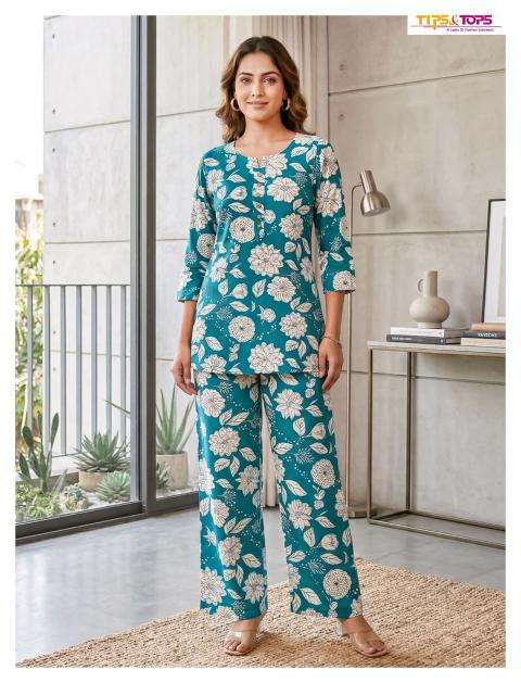 Tips & tops fashion beats vol 16 coord set Designer kurtis in Kolkata