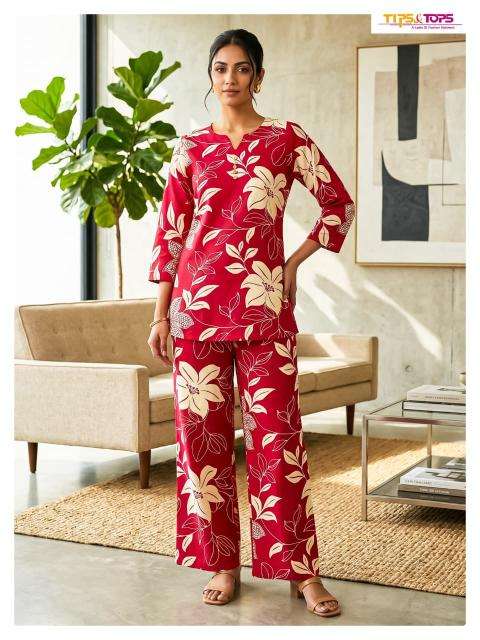 Tips & tops fashion beats vol 16 coord set Designer kurtis in Kolkata