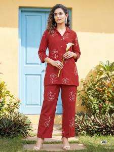 Tips & tops princess vol 2 coord sets Traditional Indian kurtis wholesale