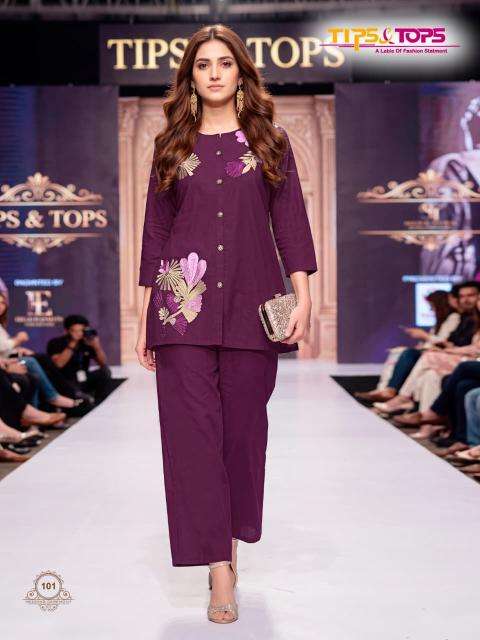 Tips & tops summer love coord set cheapest wholesale kurti market in india