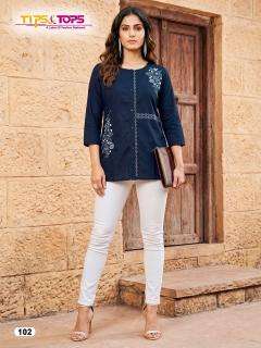 Tips & tops viana Designer kurtis wholesalers