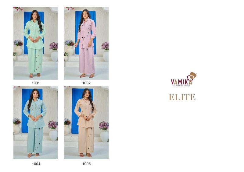 VamikaTM elite coord set wholesale kurti market in surat with price