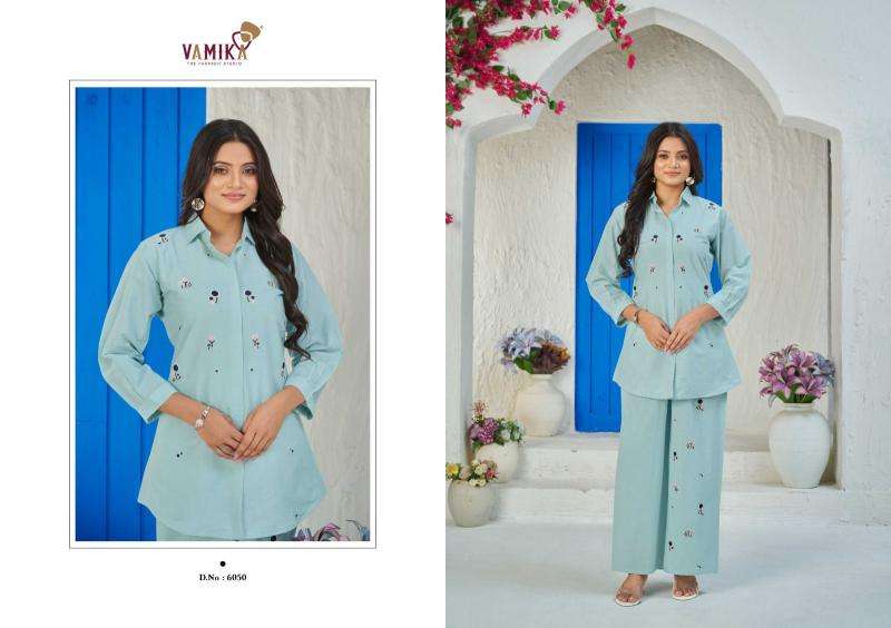 VamikaTM elite coord set wholesale kurti market in surat with price