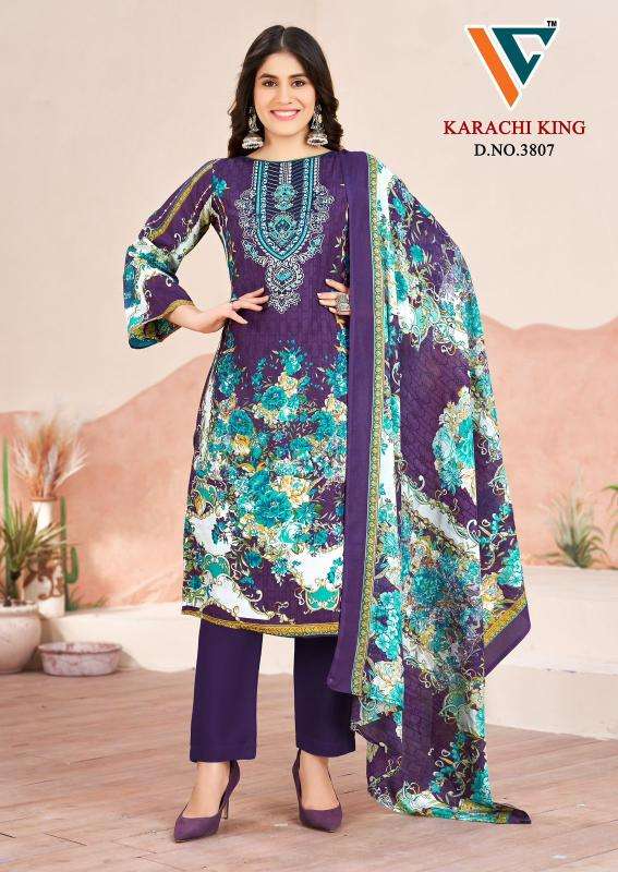 Vandana karachi king vol-38 wholesale dress material shops in kolkata