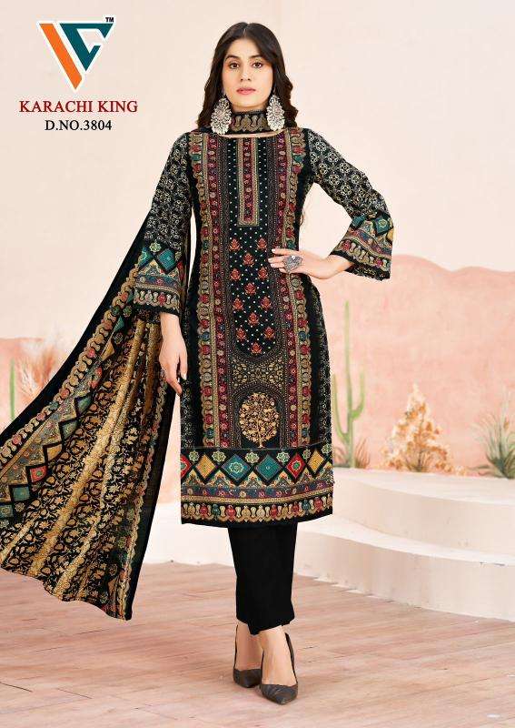 Vandana karachi king vol-38 wholesale dress material shops in kolkata