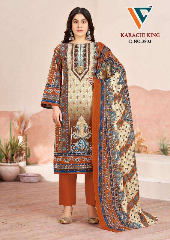 Vandana karachi king vol-38 wholesale dress material shops in kolkata