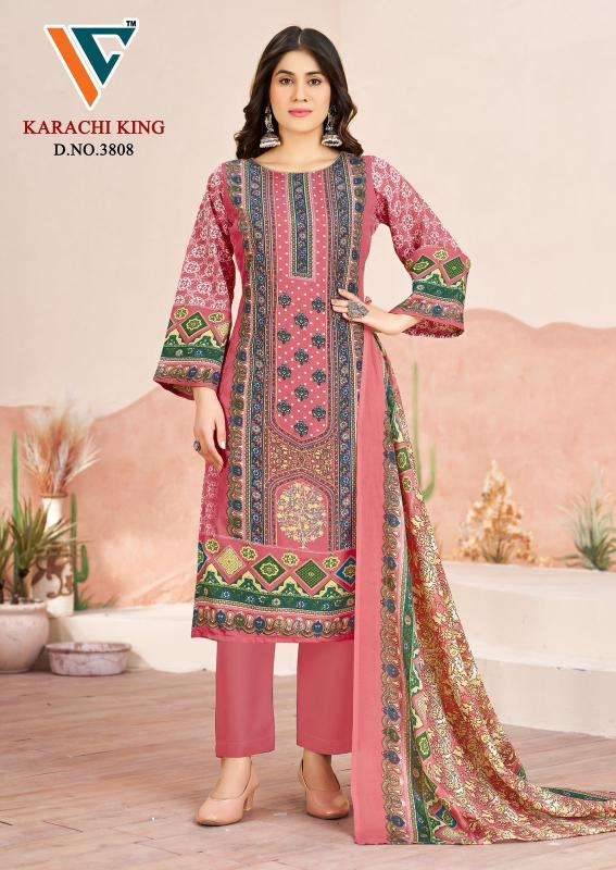 Vandana karachi king vol-38 wholesale dress material shops in kolkata
