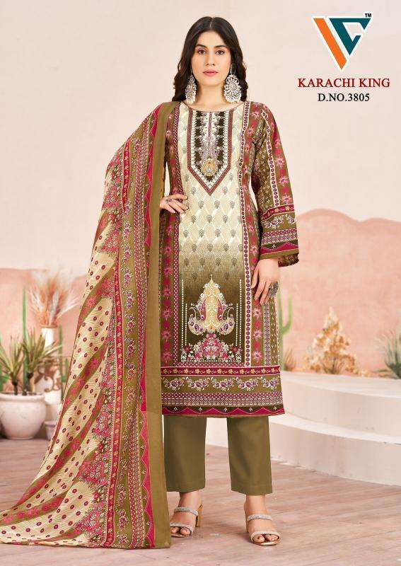 Vandana karachi king vol-38 wholesale dress material shops in kolkata