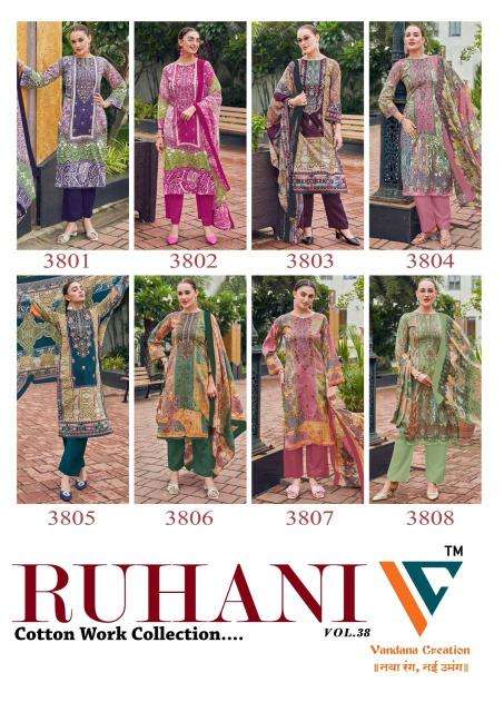 Vandana ruhani vol-38 dress material market in kolkata