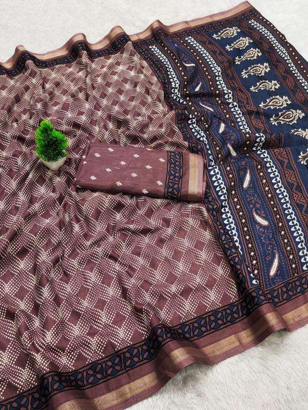 Vastrangan ajrakh print wholesale saree market in pune near me