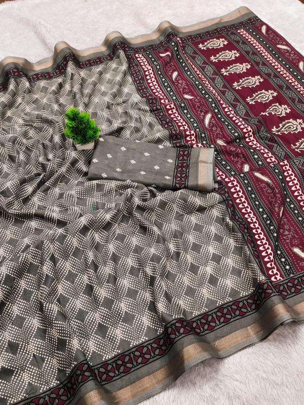 Vastrangan ajrakh print wholesale saree market in pune near me