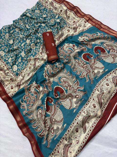 Vastrangan ajrakh style block wholesale saree market in kolkata near me