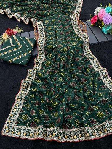 Vastrangan desiner bandhani best wholesale saree market in hyderabad with price