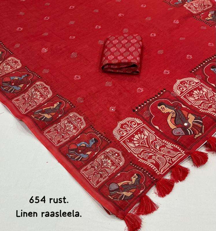 Vastrangan fancy prints saree wholesale price list