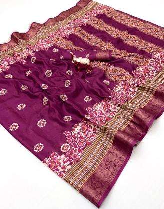 Vastrangan floral saree wholesale market