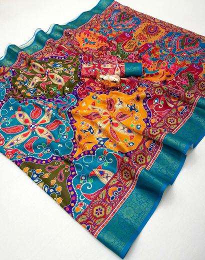 Vastrangan floral saree wholesale market
