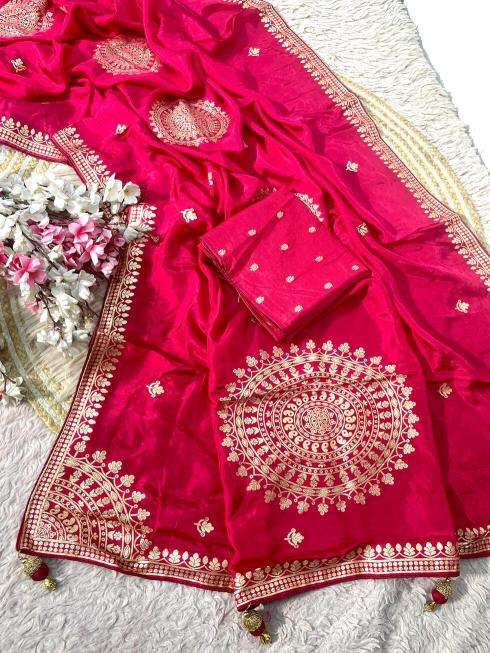 Vastrangan jaipuri work wholesale saree market in kolkata with price