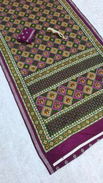 Vastrangan traditional print silk best wholesale saree market in mumbai