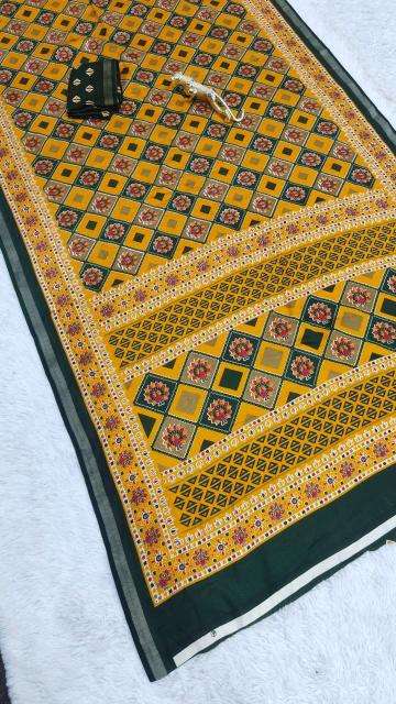 Vastrangan traditional print silk best wholesale saree market in mumbai