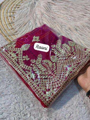 Vinayak bandej gotapatti Wholesale sarees in Surat