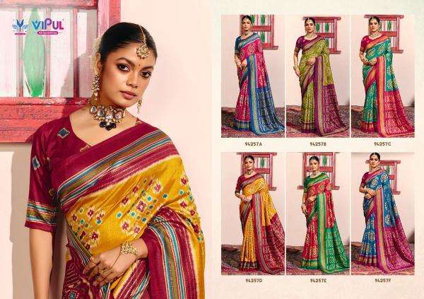 Vipul sentosa silk vol 13 wholesale sarees online india