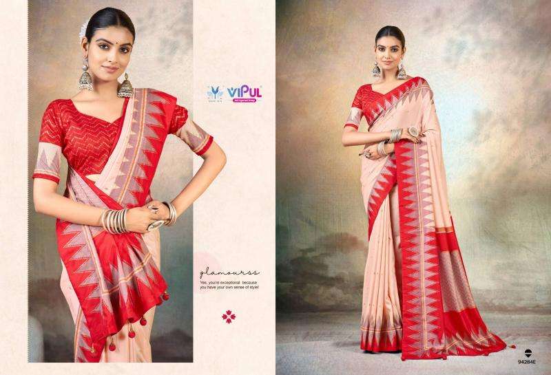 Vipul tatvam silk vol 02 wholesale saree market in ahmedabad with price