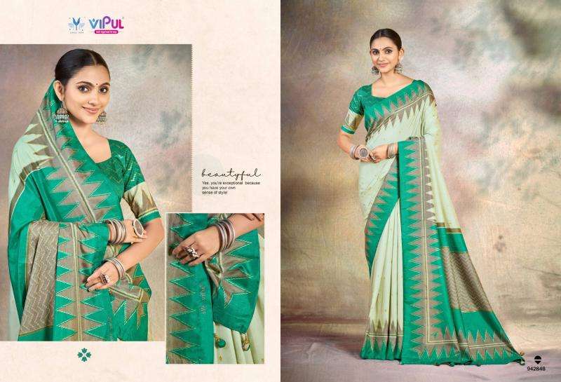 Vipul tatvam silk vol 02 wholesale saree market in ahmedabad with price