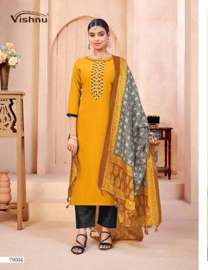 Vishnu evanka vol 15 wholesale dress material market in ahmedabad with price