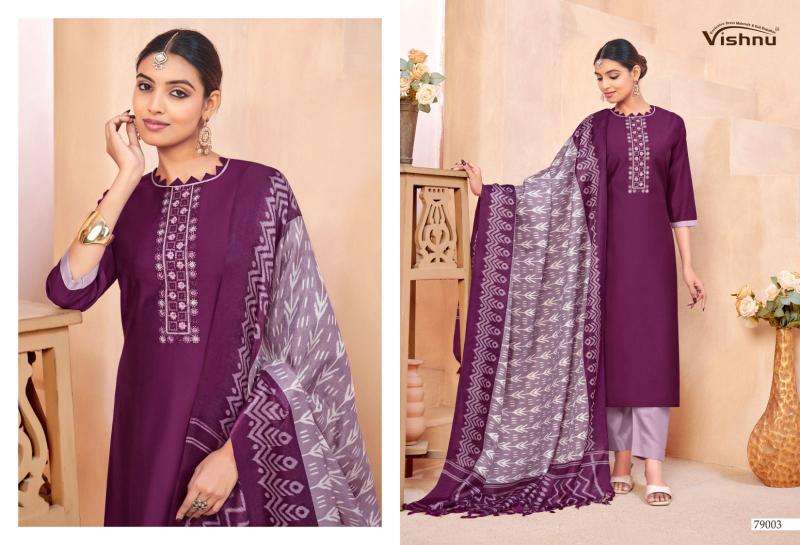 Vishnu evanka vol 15 wholesale dress material market in ahmedabad with price