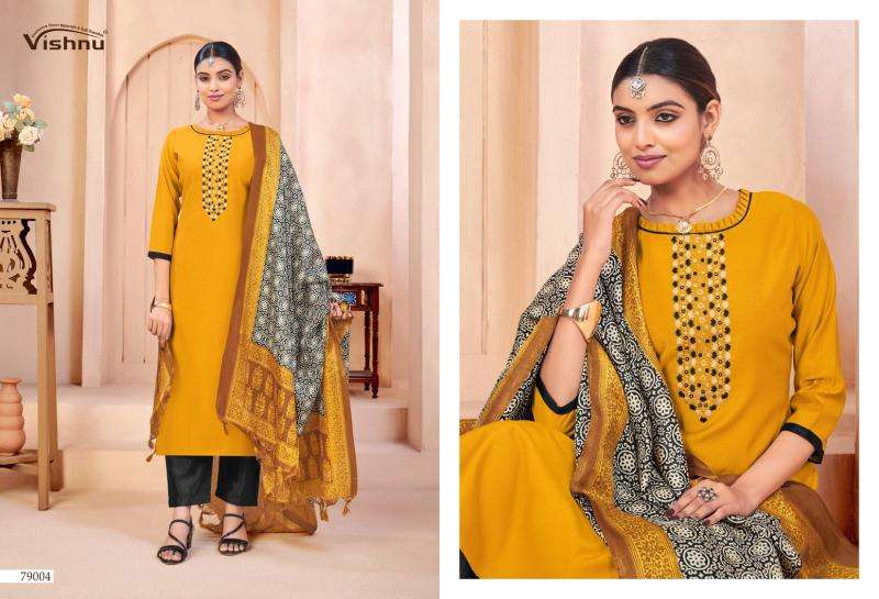 Vishnu evanka vol 15 wholesale dress material market in ahmedabad with price