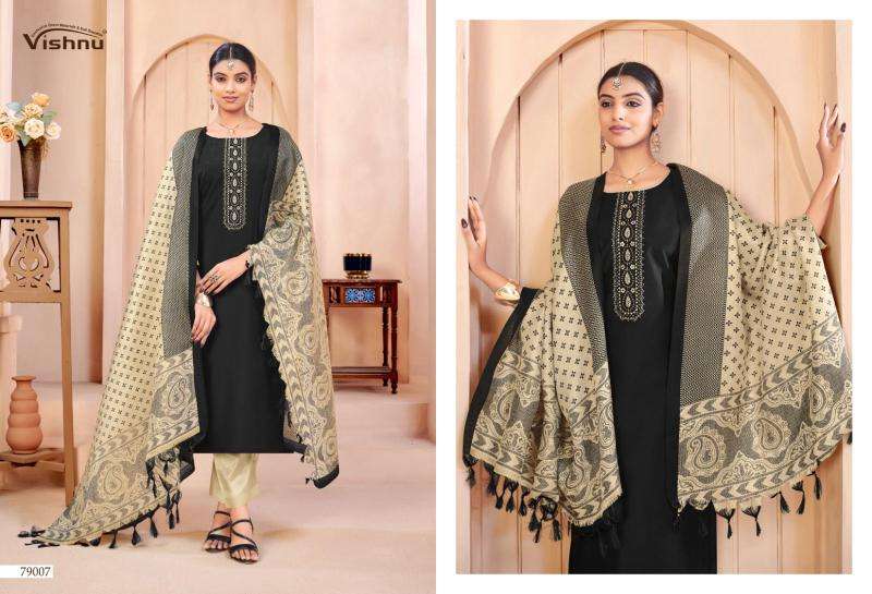 Vishnu evanka vol 15 wholesale dress material market in ahmedabad with price