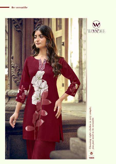 Woodee natasha coord set ladies kurti wholesale market in hyderabad