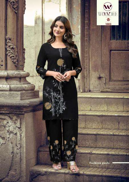 Woodee natasha coord set ladies kurti wholesale market in hyderabad
