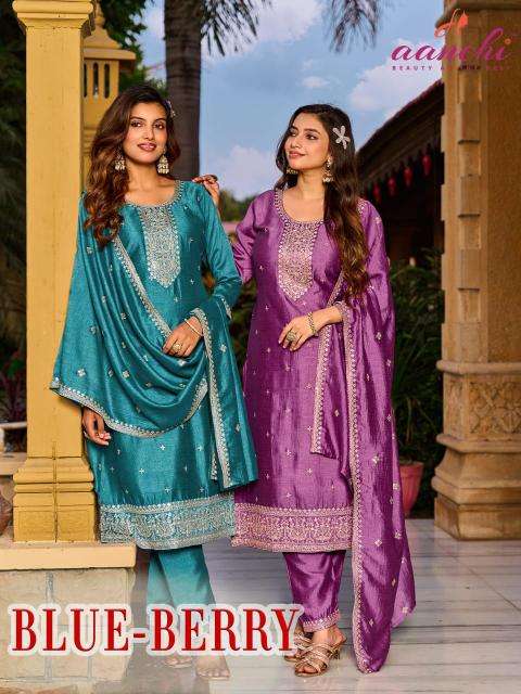 Aanchi blue berry wholesale kurti market in surat with price