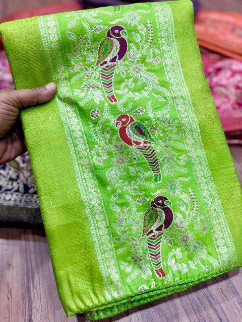 Akshara russian silk best wholesale saree market in delhi with price