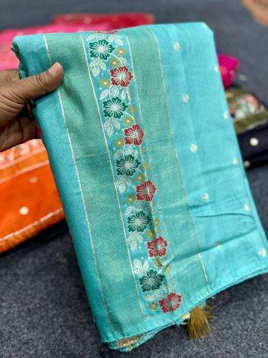 Akshara russian silk cheapest wholesale saree market in delhi with price