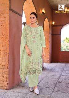 Alok suit ombre wholesale indian dress supplier