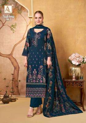Alok suits sakina vol 7 dress material shop in bhavnagar
