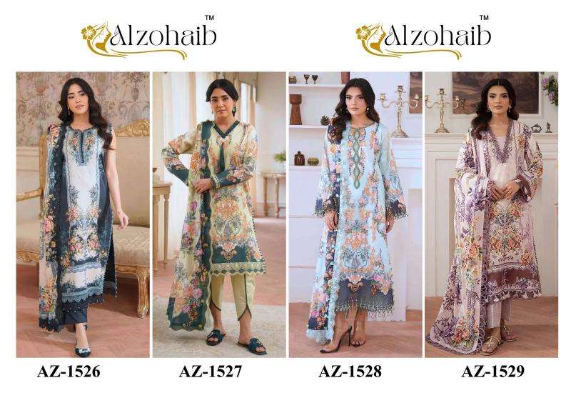 Alzohaib 1526-1529 indian salwar kameez wholesale online