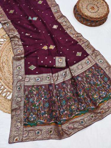 Anupama asmita vol-3 wholesale saree market in vadodara with price