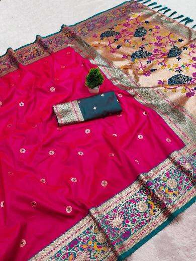 Anupama saheli paithani vol-1 best wholesale saree market in pune with price