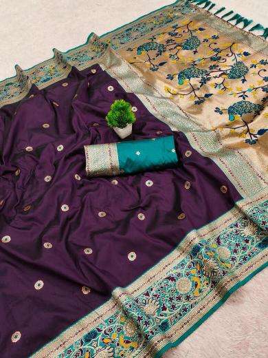 Anupama saheli paithani vol-1 best wholesale saree market in pune with price