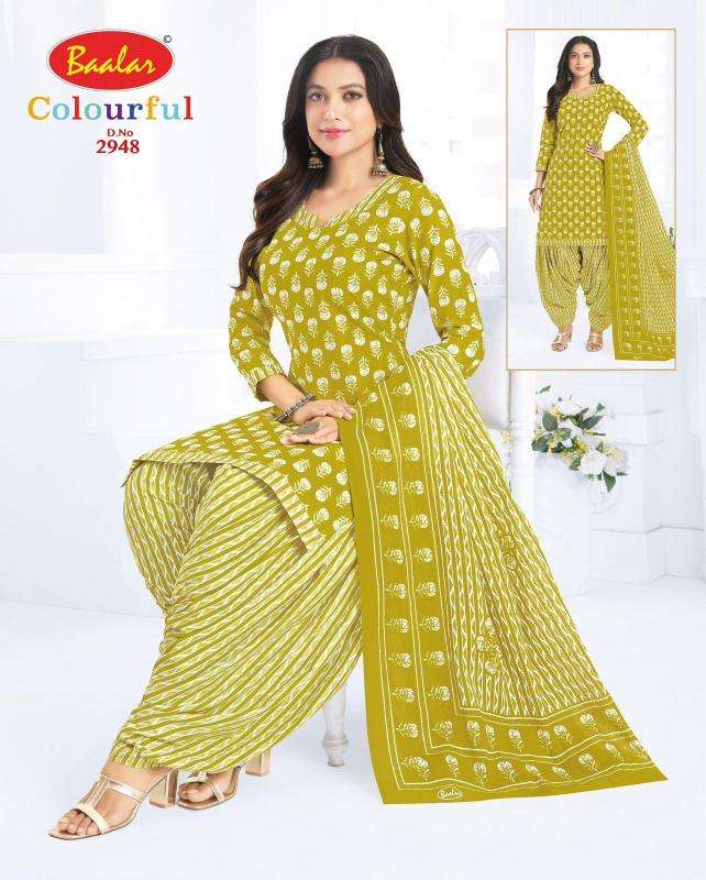 Baalar colourful vol-29 wholesale dress materials in bangalore with price