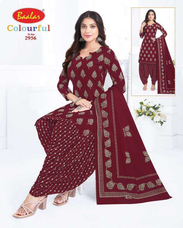 Baalar colourful vol-29 wholesale dress materials in bangalore with price