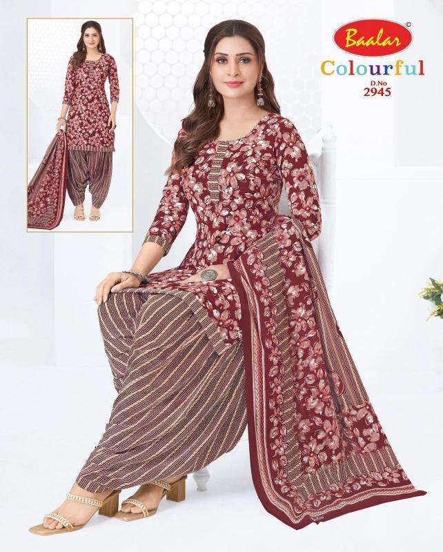 Baalar colourful vol-29 wholesale dress materials in bangalore with price