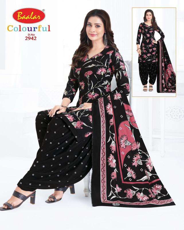 Baalar colourful vol-29 wholesale dress materials in bangalore with price